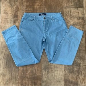 Boden The Soho blue corduroy skinny pants